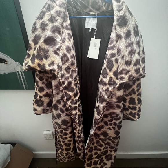 H&M STUDIO COLLECTION WATER-REPELLENT DOWN PUFFER COAT - Picture 5 of 8